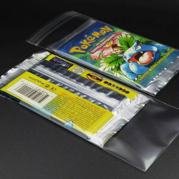 Booster Pack Card Sleeves Resealable (100st)-Hobbykort