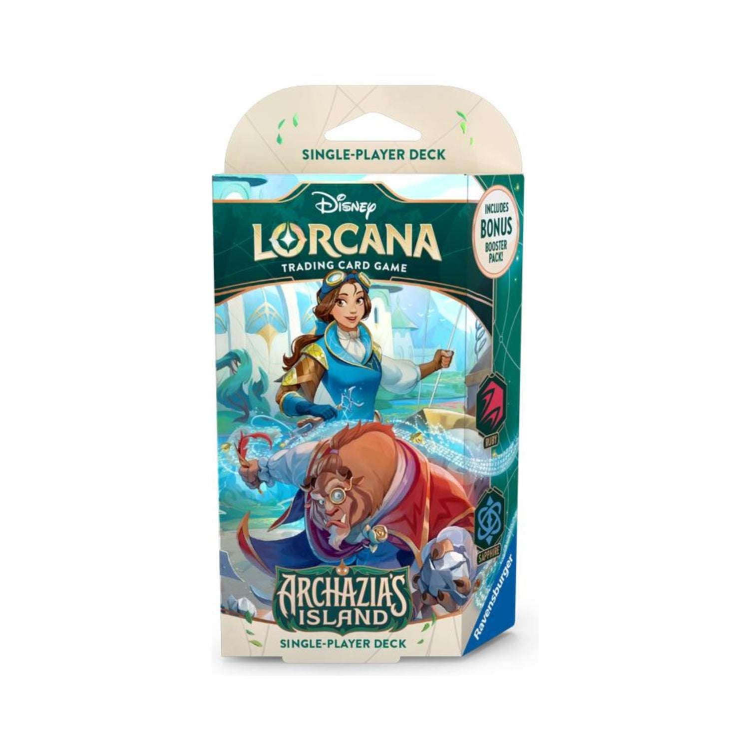 Disney Lorcana: Archazia's Island Starter Deck (Belle & Beast)-Hobbykort