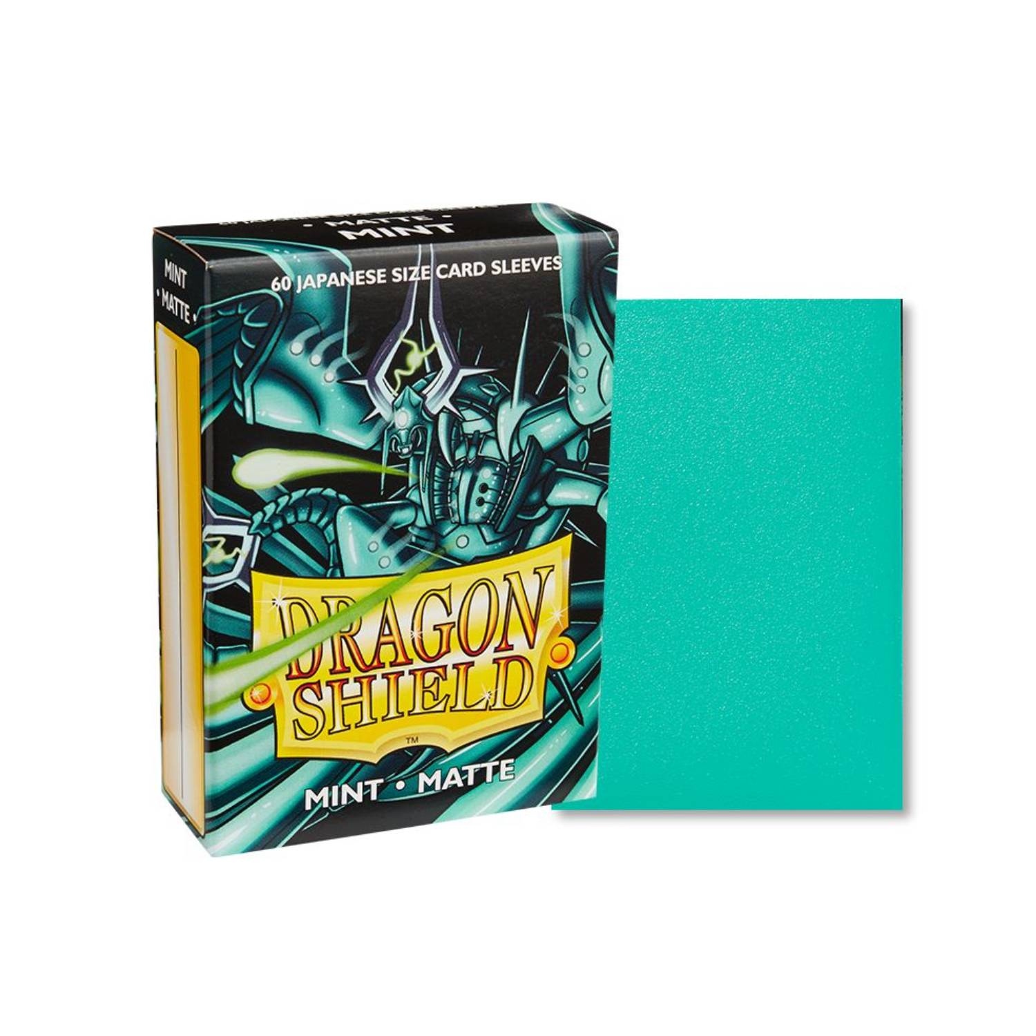 Dragon Shield Card Sleeves - Classic Mint 60st (Japanese Size)-Hobbykort