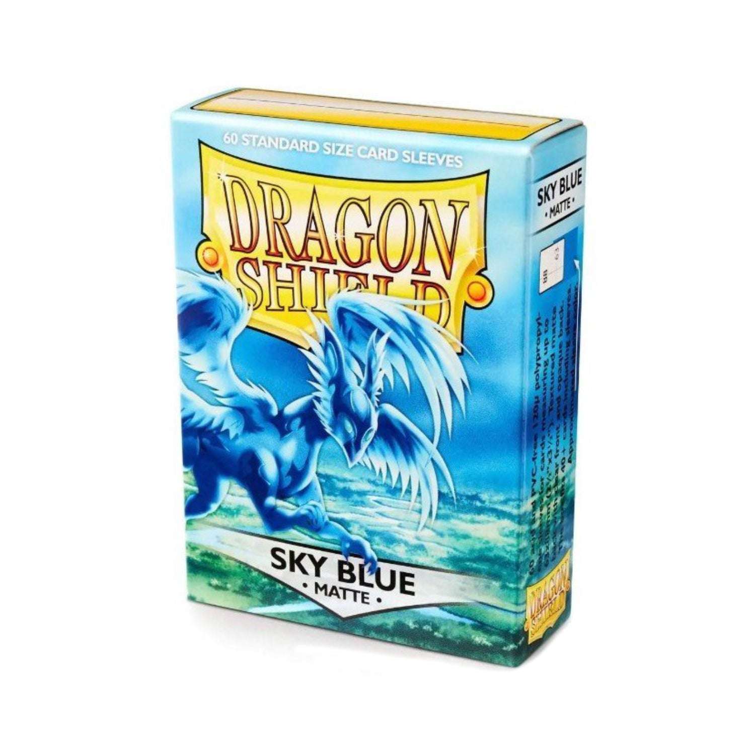 Dragon Shield Card Sleeves - Sky Blue Matte (Standard)-Hobbykort