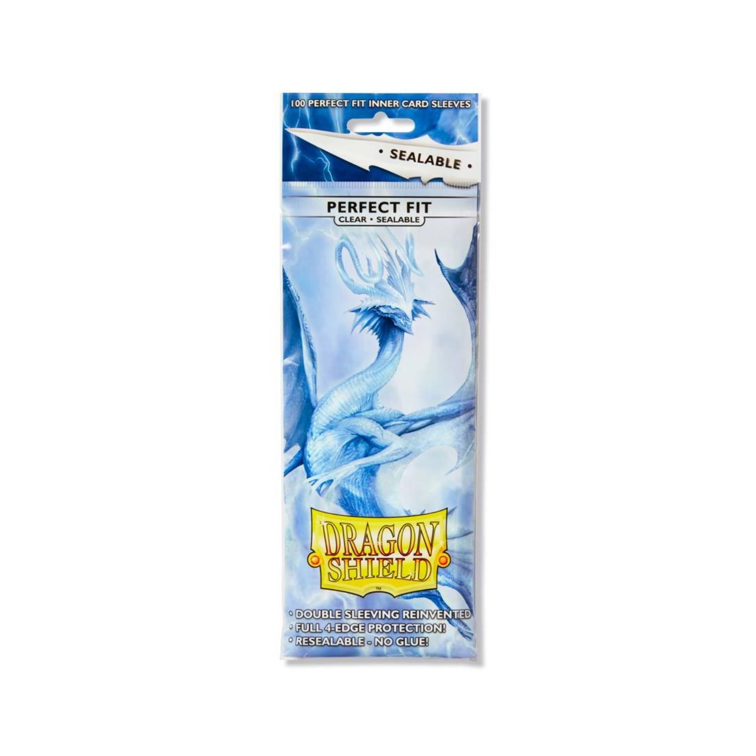 Dragon Shield Perfect Fit Sealable - Clear 100st (Standard)-Hobbykort