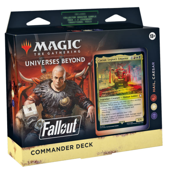 Magic The Gathering: Fallout Commander Deck Display (4pack)-Hobbykort