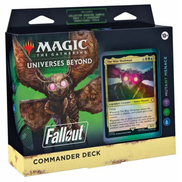 Magic The Gathering: Fallout Commander Deck Display (4pack)-Hobbykort