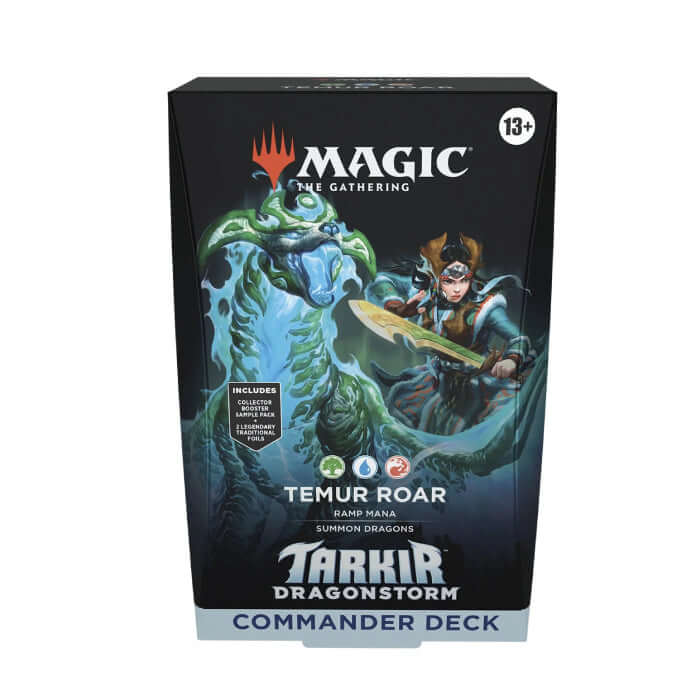 Magic The Gathering: Takir Dragonstorm Commander Deck-Hobbykort