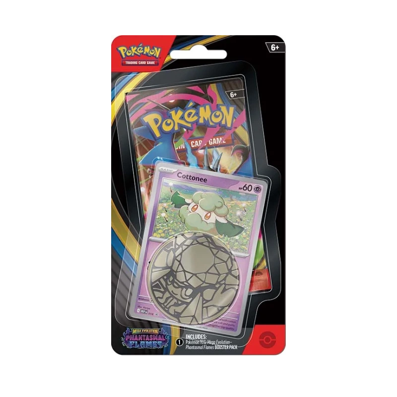 Pokémon ME02: Phantasmal Flames Checklane Blister-Hobbykort