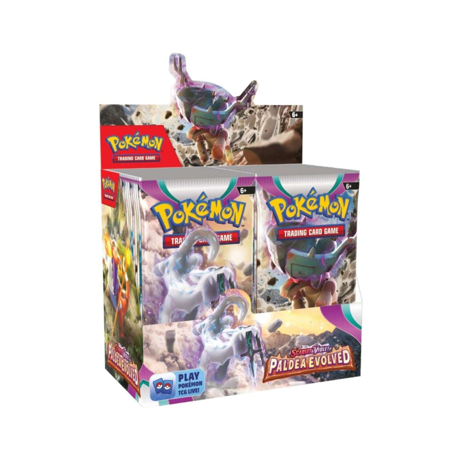 Pokémon SV2: Paldea Evolved Booster Box-Hobbykort