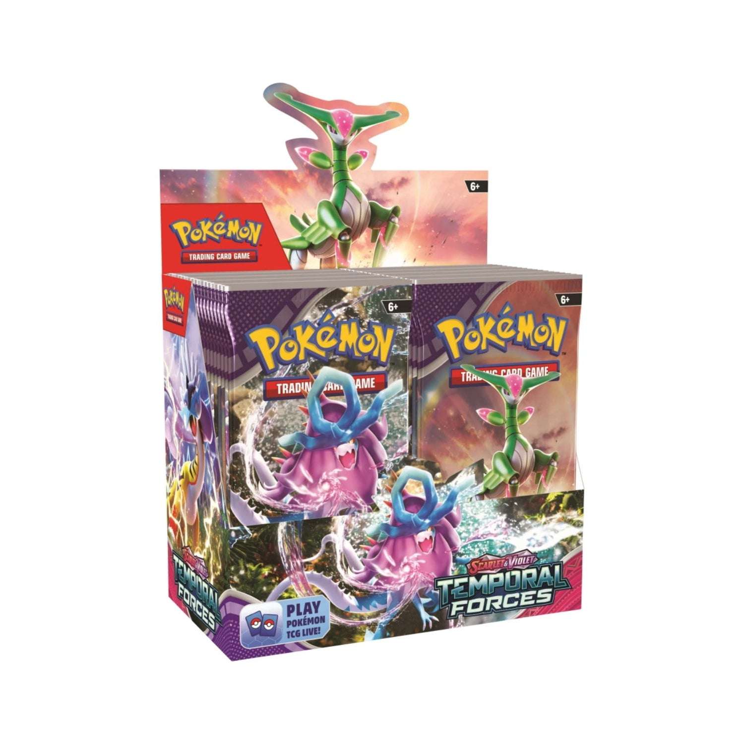 Pokémon SV5: Temporal Forces Booster Box-Hobbykort