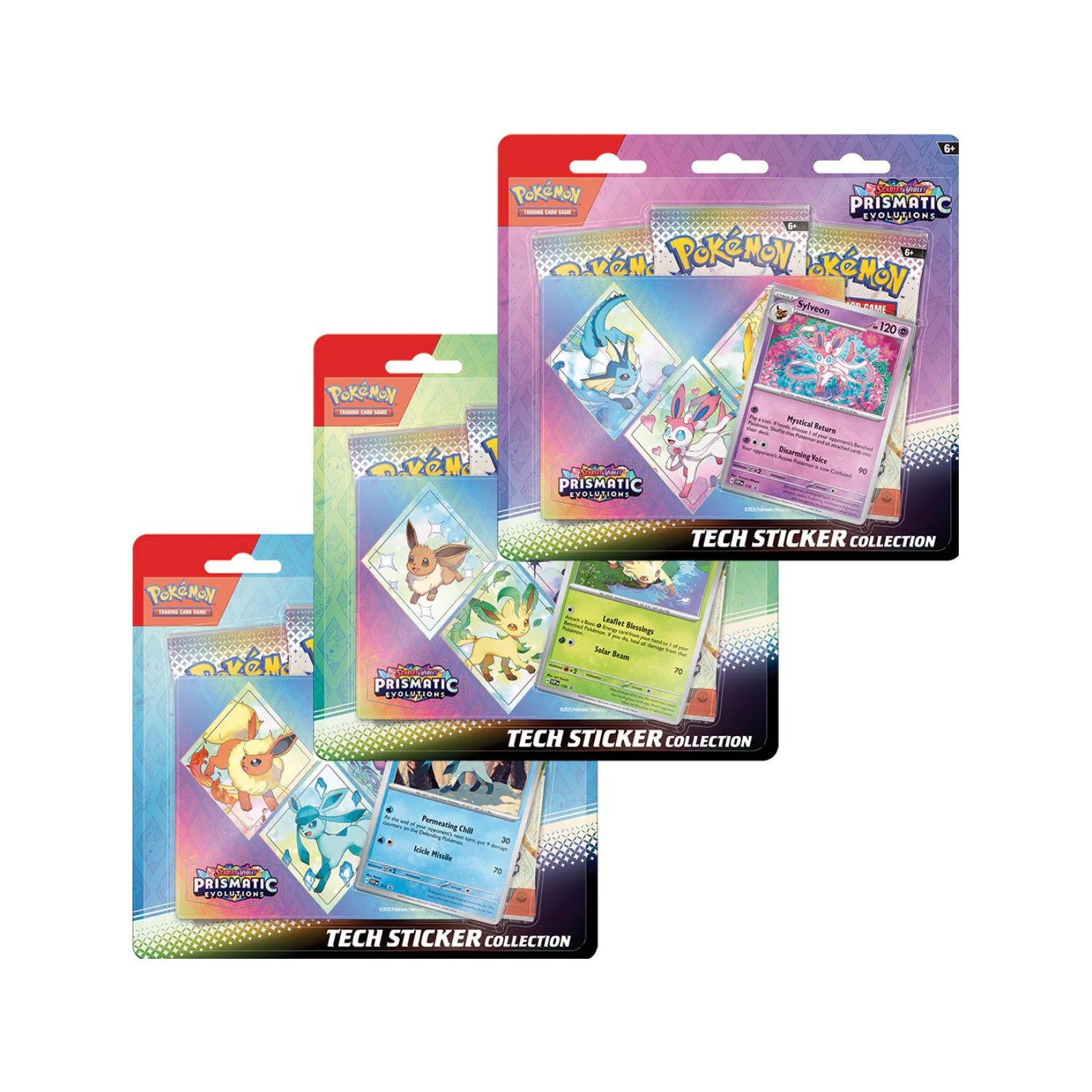 Pokémon SV8.5: Prismatic Evolutions Tech Sticker Collection-Hobbykort