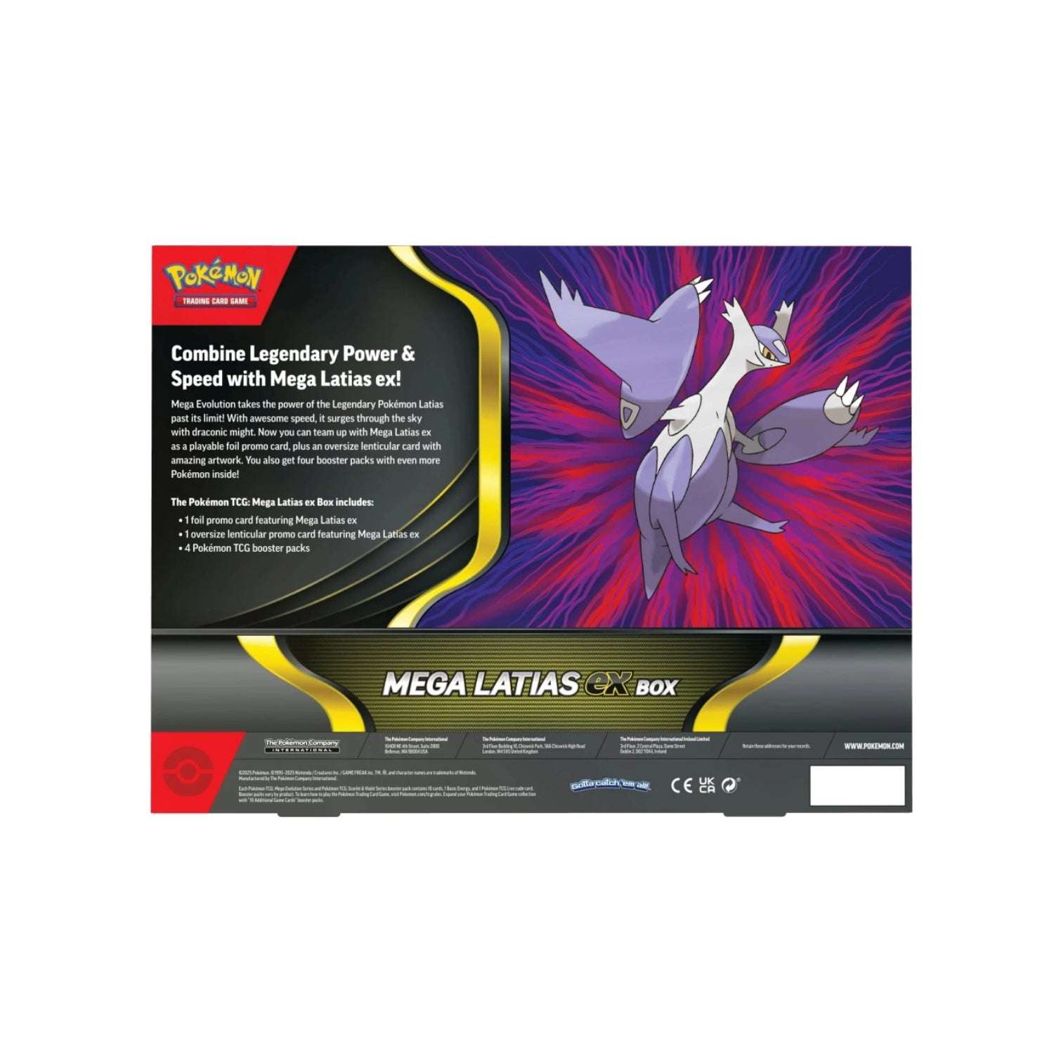 Pokémon TCG: Mega Latias EX Box-Hobbykort