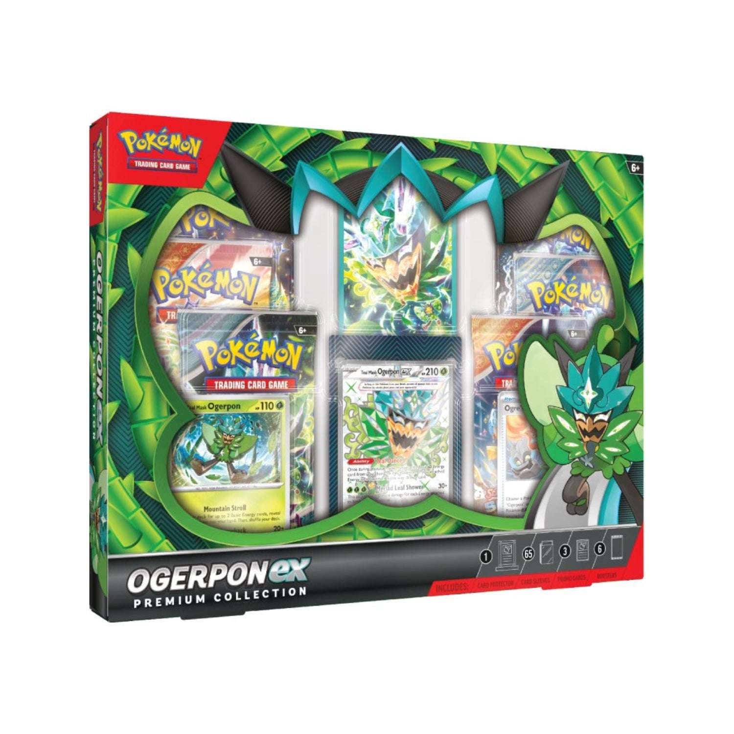 Pokemon TCG: Ogerpon ex Premium Collection-Hobbykort