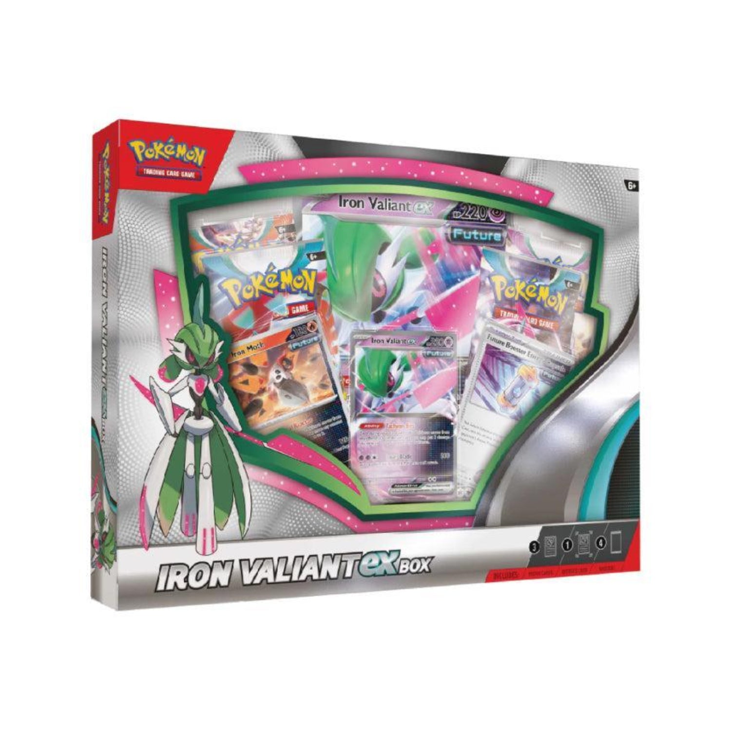 Pokémon TCG: Iron Valiant EX Collection Box-Hobbykort