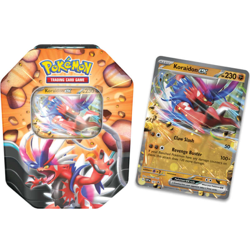 Pokémon TCG: Slashing Legends Tin-Hobbykort