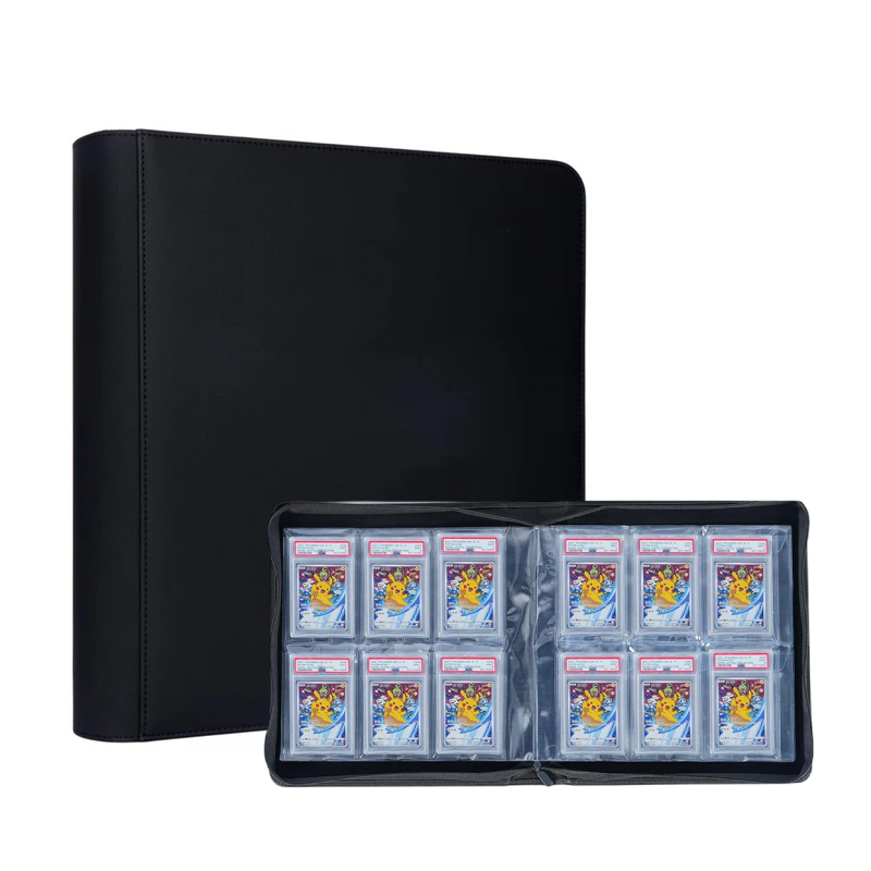 Premium Graded Card Binder 6-Pocket (PSA)-Hobbykort