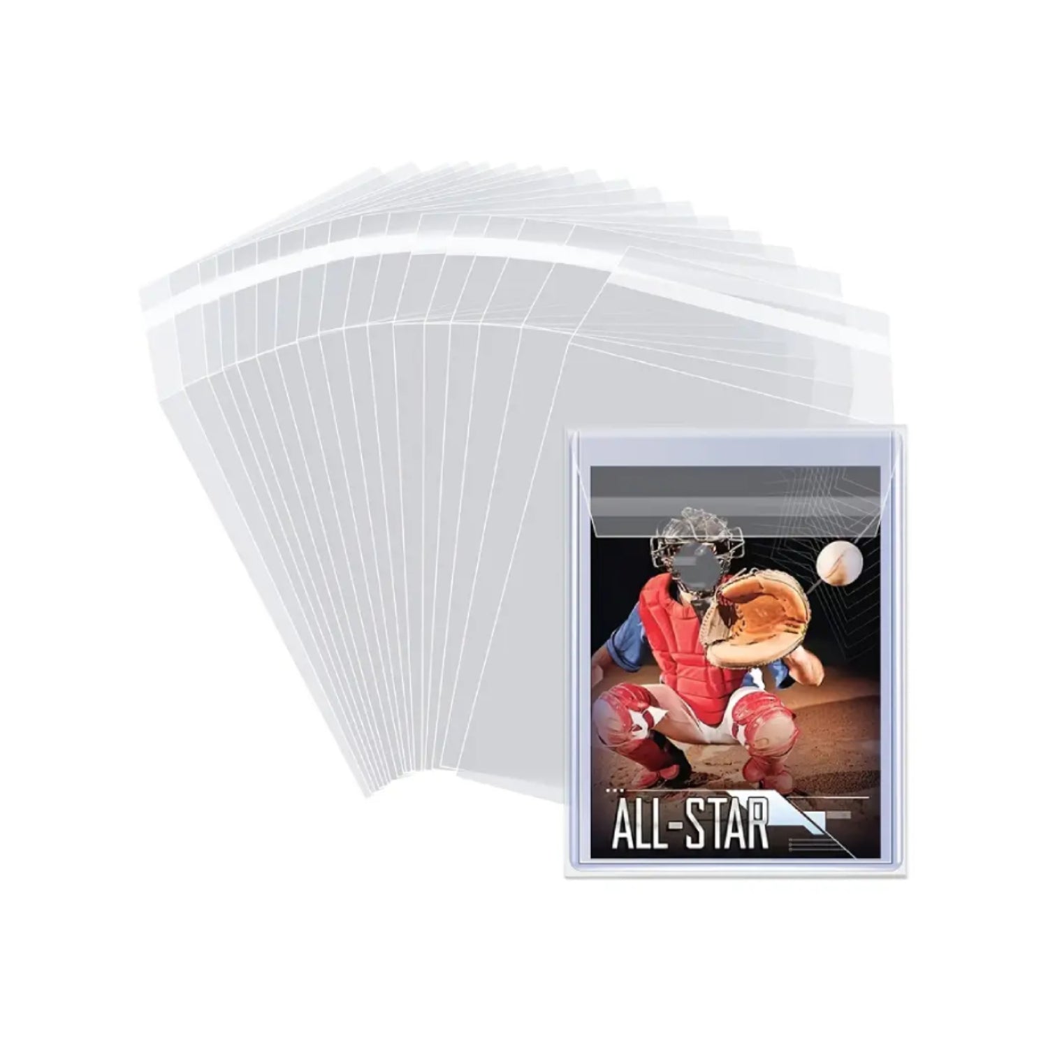 Toploader Card Sleeves (100st)-Hobbykort