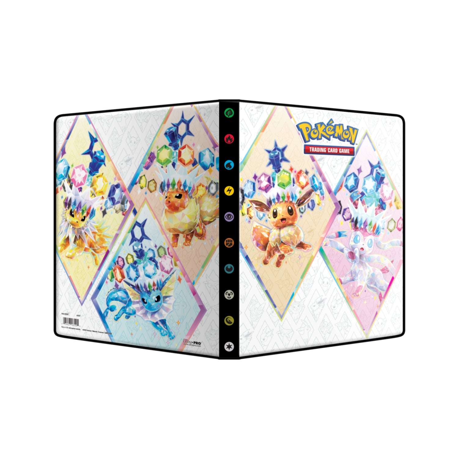 Ultra Pro: Pokémon Prismatic Evolutions 9-Pocket Portfolio-Hobbykort
