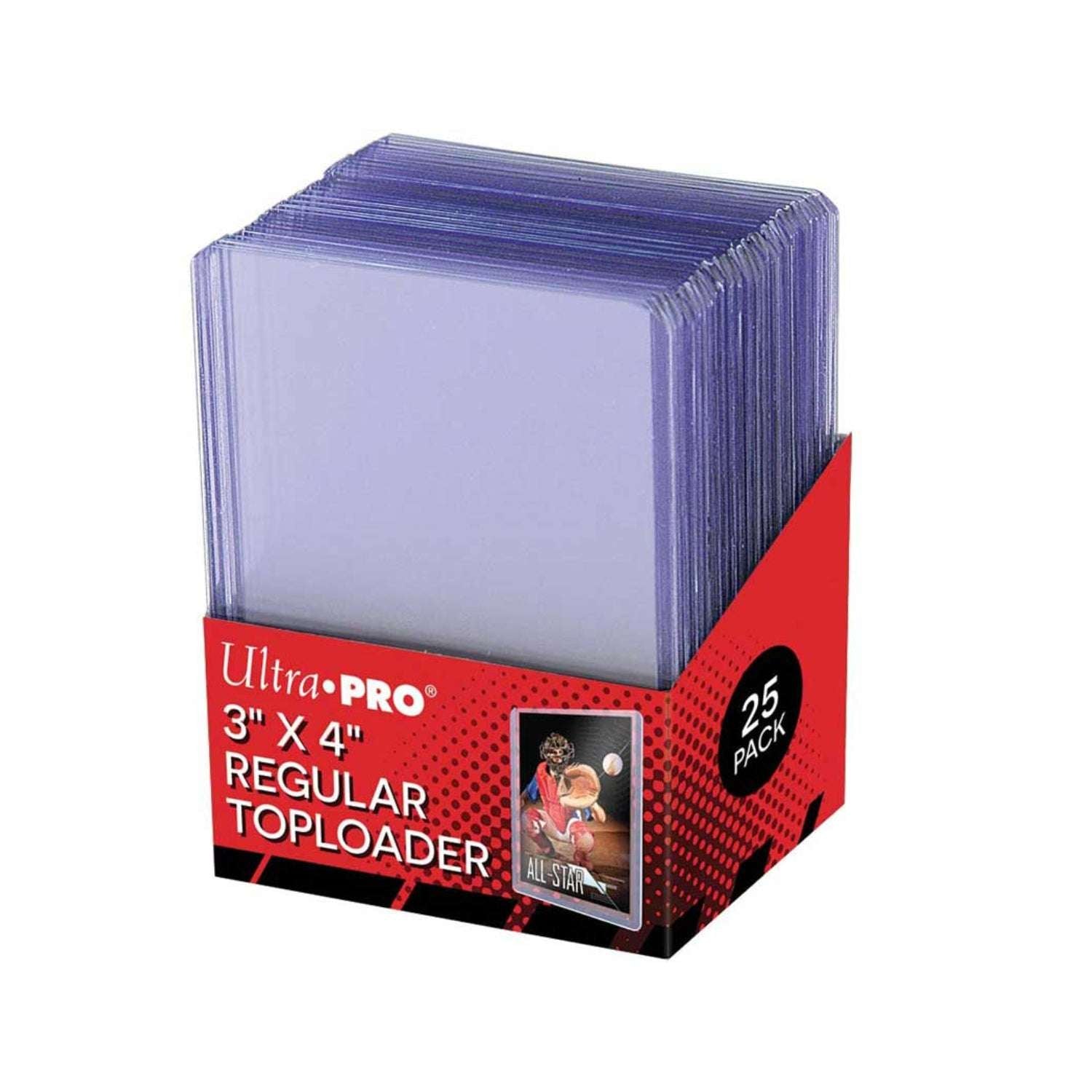 Ultra Pro Toploader Regular 3x4 - Clear (25st)-Hobbykort