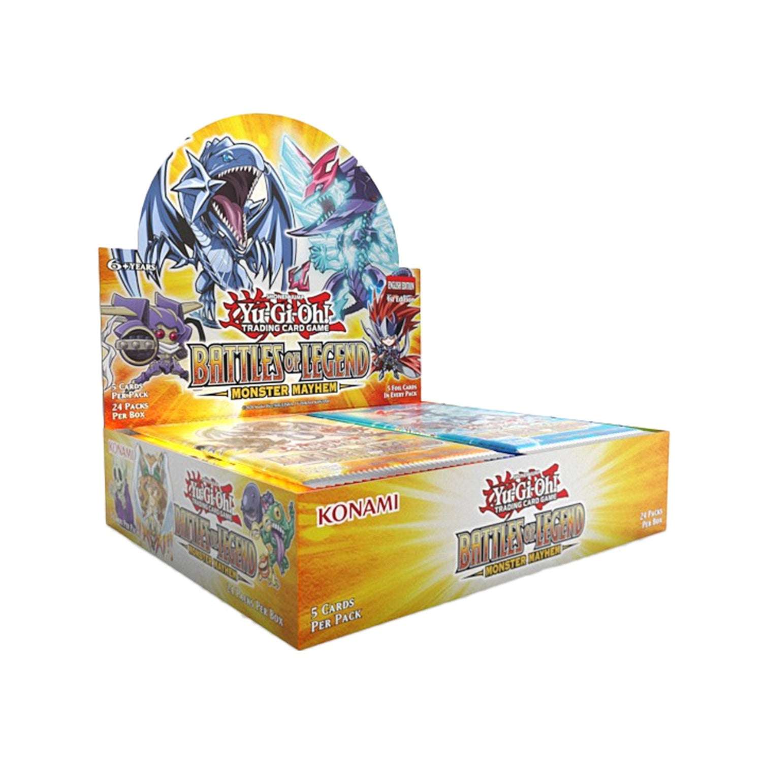 Yu-Gi-Oh! Battle of Legends Monster Mayhem Booster Box-Hobbykort