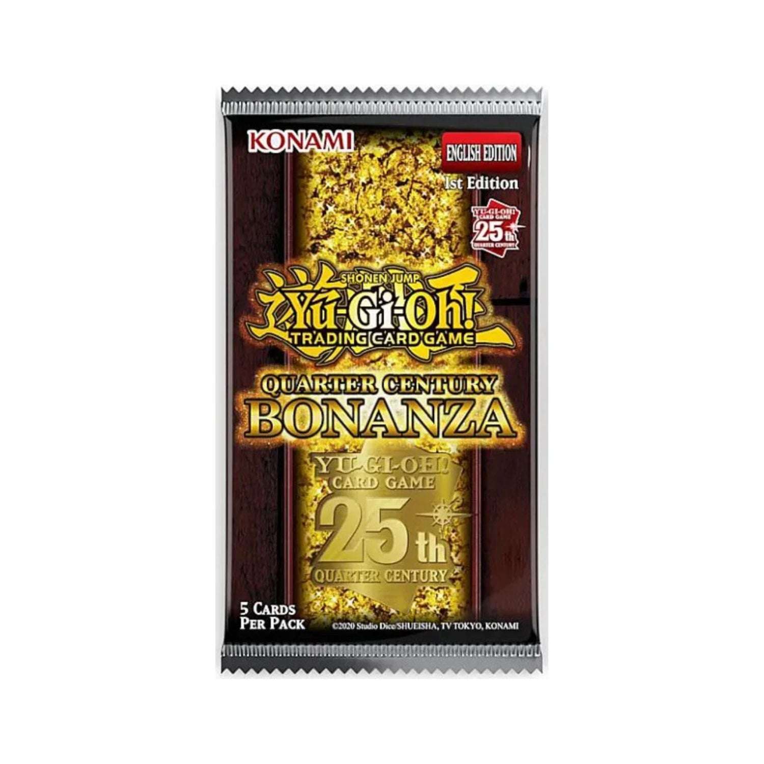 Yu-Gi-Oh! - Quarter Century Bonanza Booster Pack 1st Edition-Hobbykort