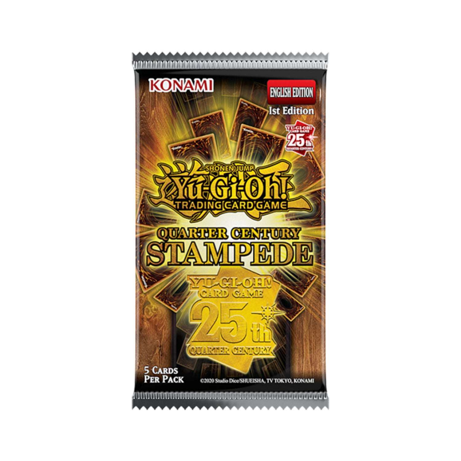 Yu-Gi-Oh! Quarter Century Stampede Booster Pack-Hobbykort