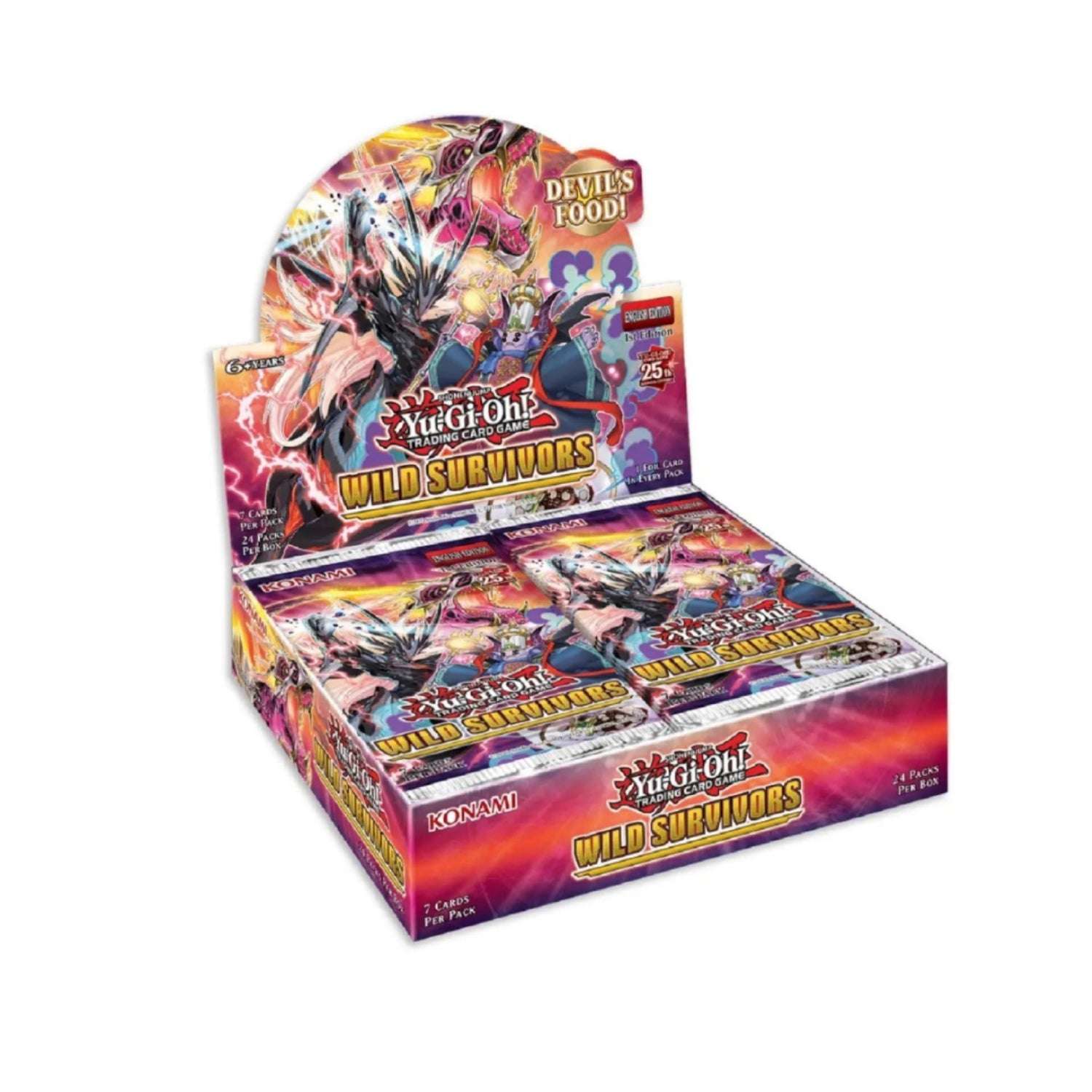 Yu-Gi-Oh! Wild Survivors Booster Box-Hobbykort