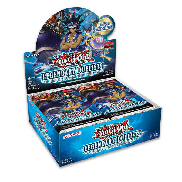 Yu-Gi-Oh! Legendary Duelists 9: Duels from the Deep Booster Box-Hobbykort