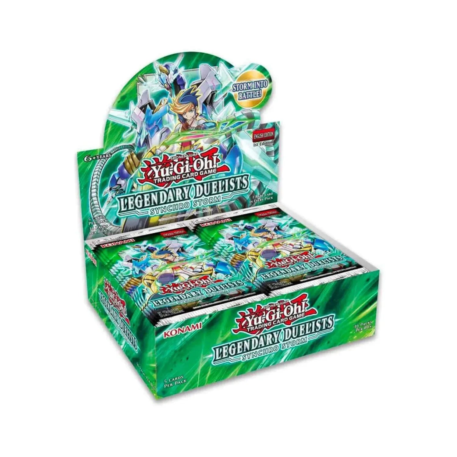 Yu-Gi-Oh! Legendary Duelists: Synchro Storm Booster Box-Hobbykort