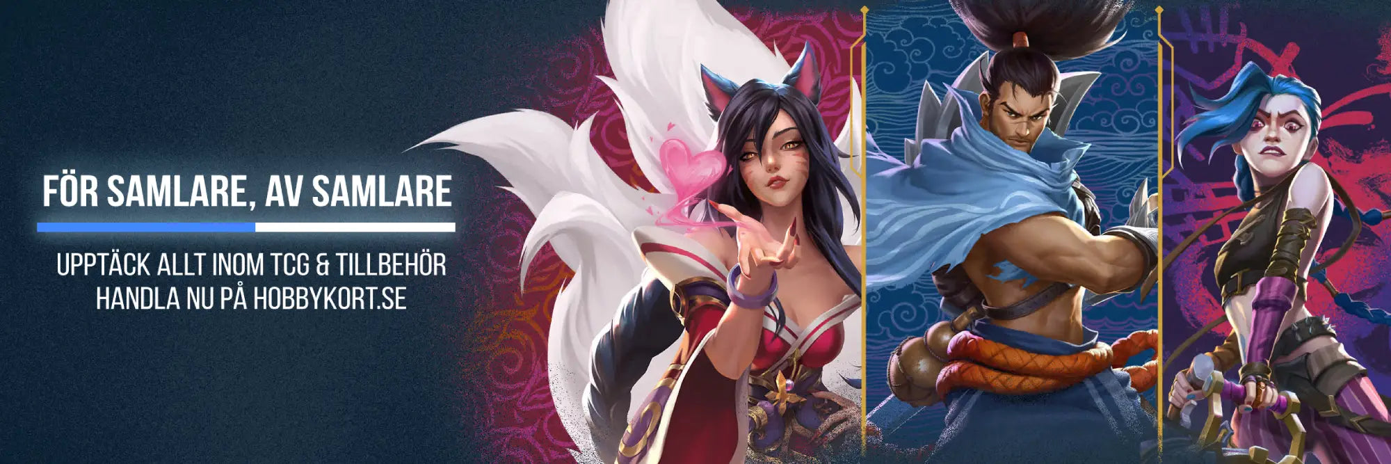 Hobbykort.se Banner - TCG Pokemonkort, MTG och mer. Köp Online.