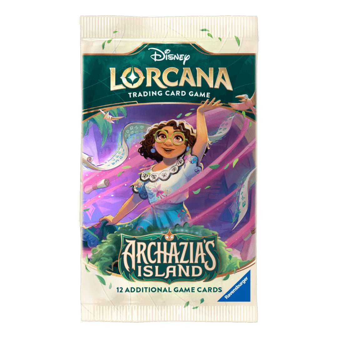 Disney Lorcana TCG: Archazia’s Island Booster Pack - Hobbykort