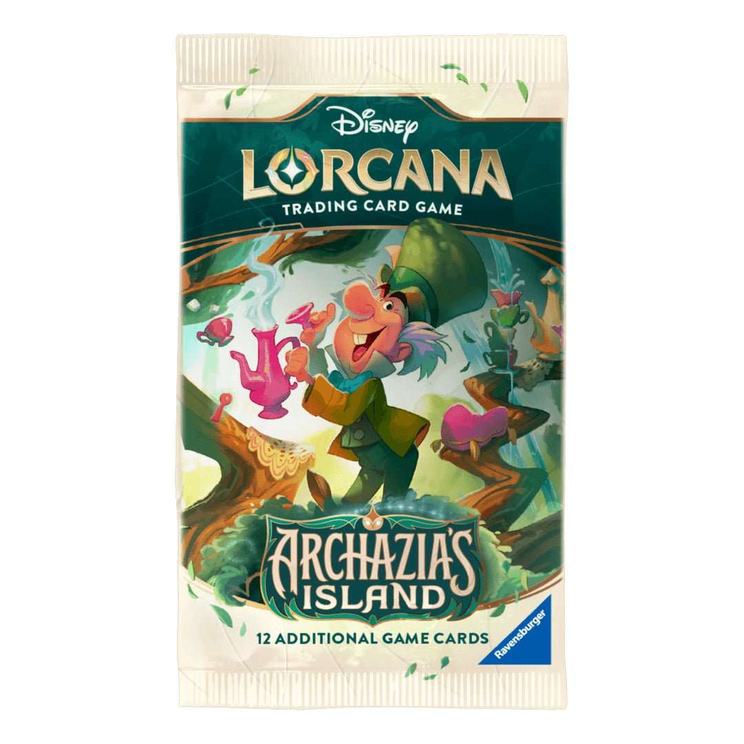 Disney Lorcana TCG: Archazia’s Island Booster Pack - Hobbykort