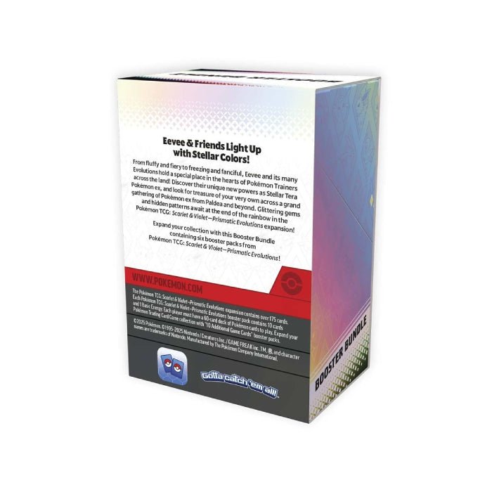 Pokémon SV8.5: Prismatic Evolutions Booster Bundle (6 Booster Packs) - Hobbykort