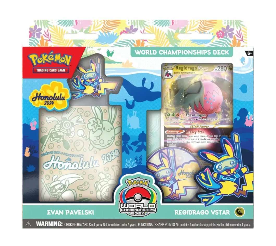 Pokémon TCG: 2024 World Championship Deck (1st) - Hobbykort