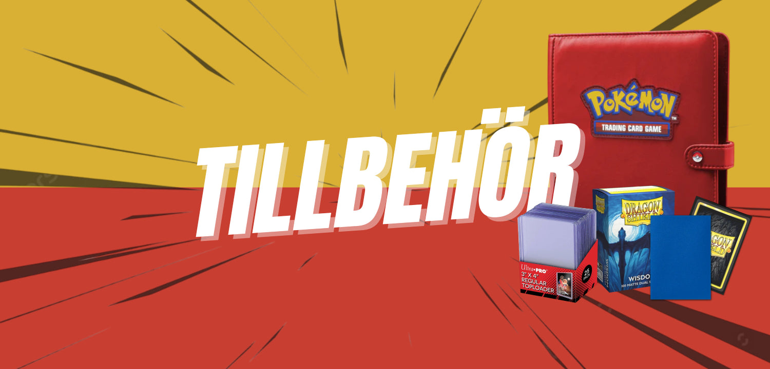 Banner - Tillbehör TCG till Pokemonkort och TCG