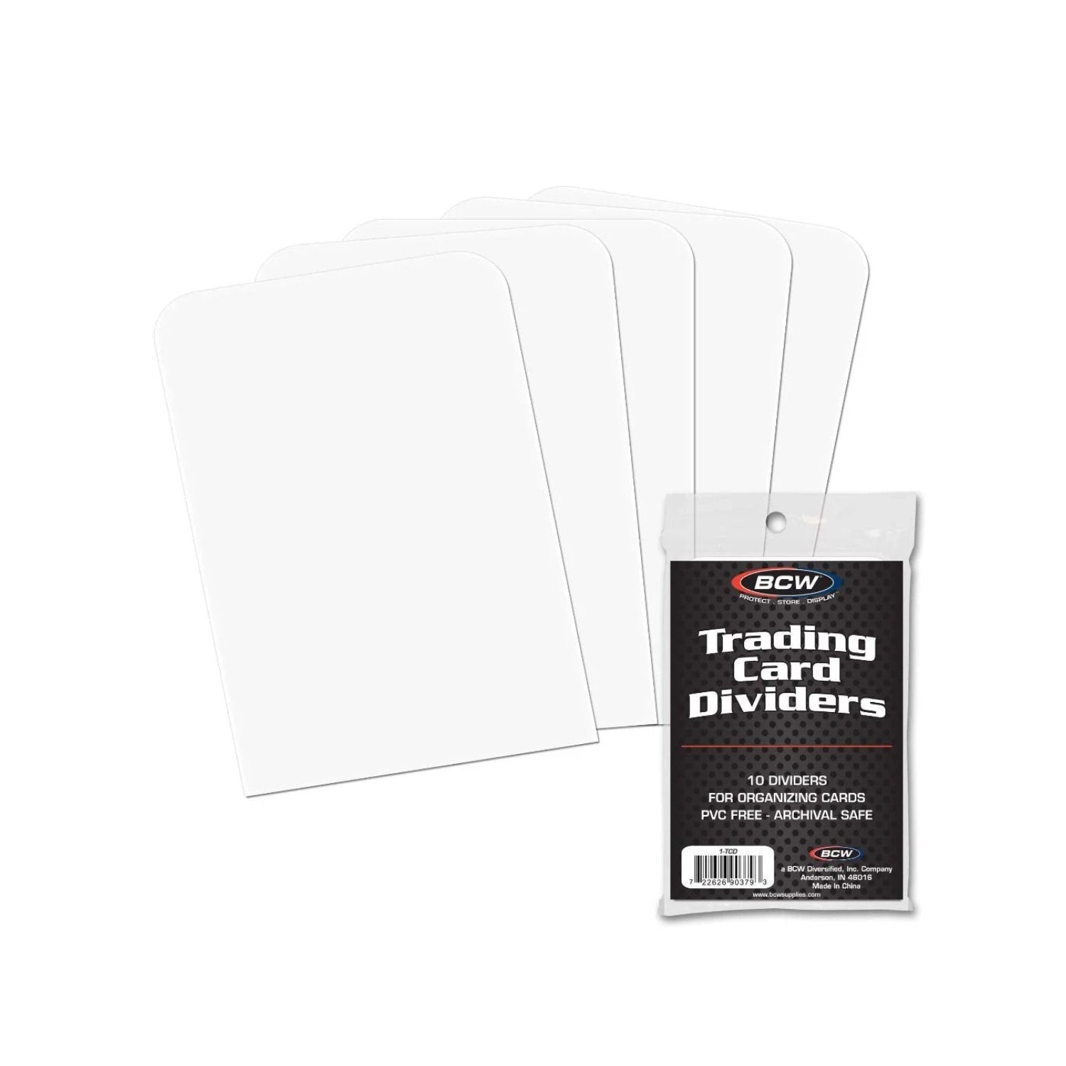 BCW Trading Card Dividers (10st)-Hobbykort