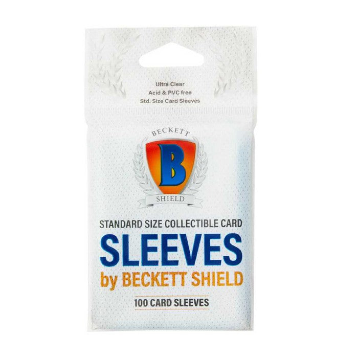 Beckett Shield Card Sleeves 100st (Standard)-Hobbykort