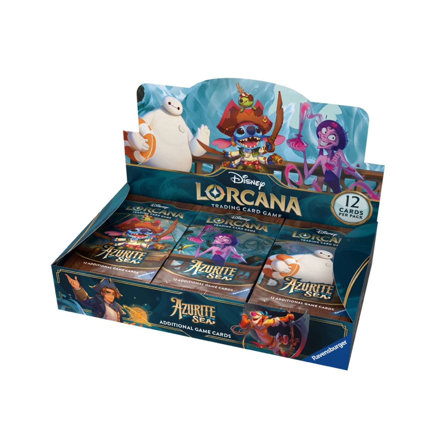 Disney Lorcana: Azurite Sea Booster Box-Hobbykort