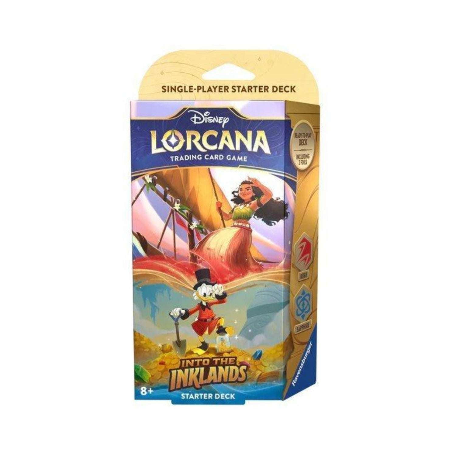 Disney Lorcana: Into the Inklands Starter Deck (Moana & McDuck)-Hobbykort