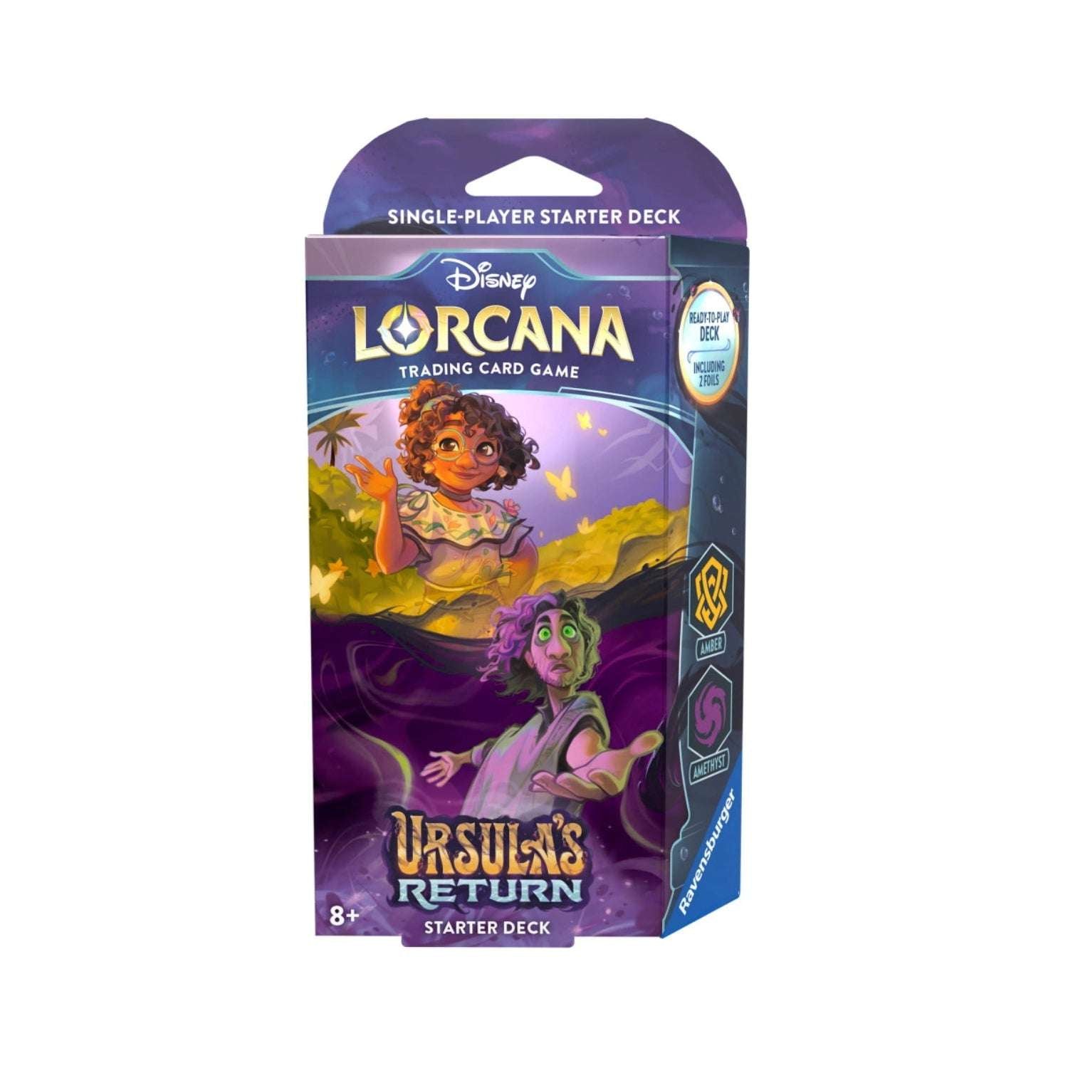 Disney Lorcana: Ursula's Return Starter Deck (Amber & Amethyst)-Hobbykort