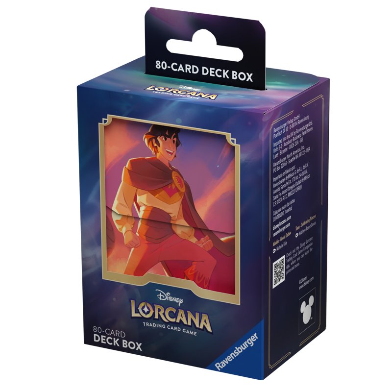Disney Lorcana Deck Box Aladdin-Hobbykort