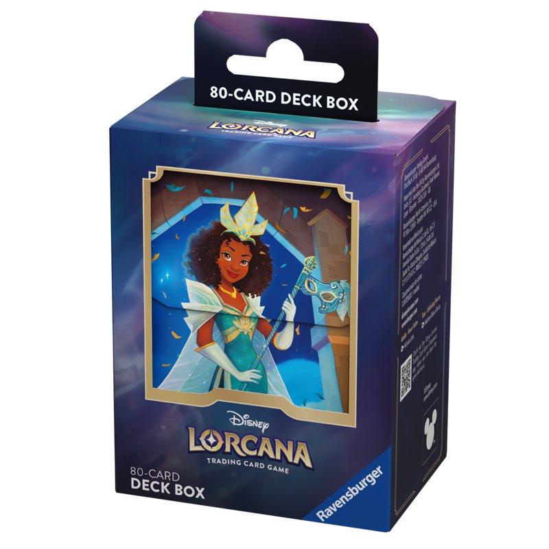 Disney Lorcana Deck Box Tiana-Hobbykort