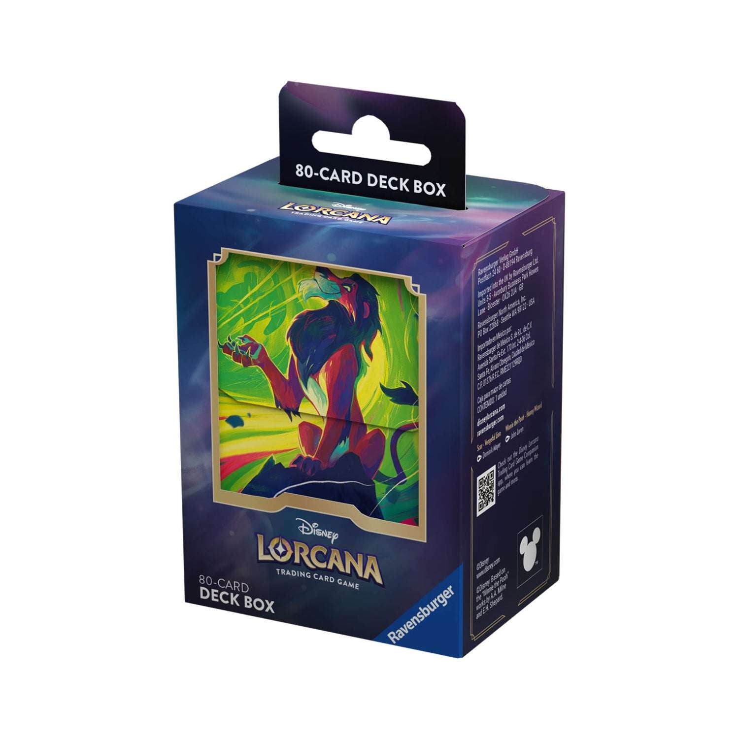 Disney Lorcana TCG: Azurite Sea Deck Box - Scar-Hobbykort