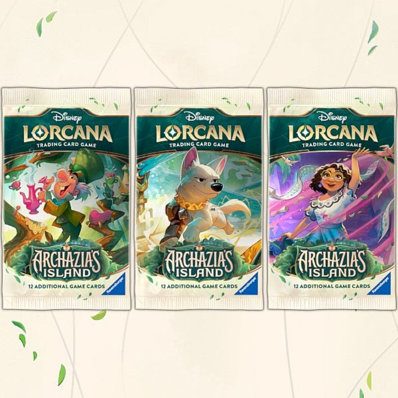 Disney Lorcana TCG: Archazia’s Island Booster Box/Display (24 packs)-Hobbykort