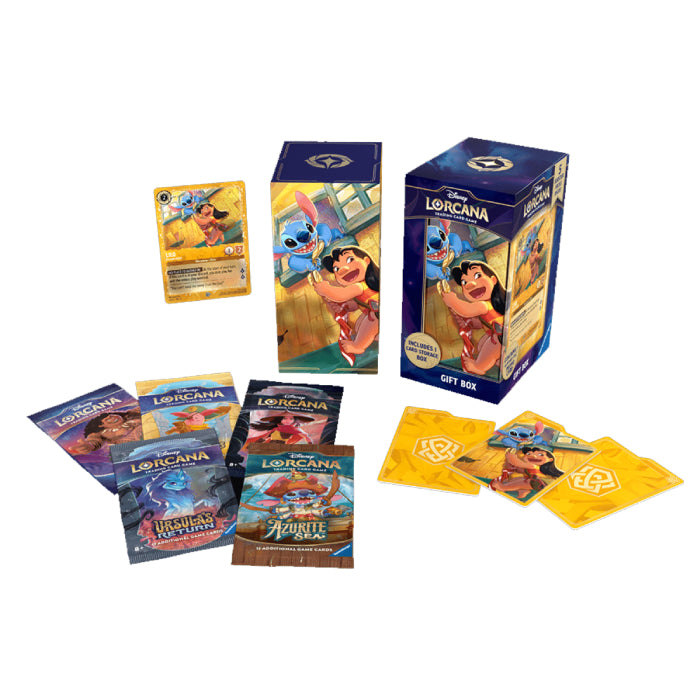 Disney Lorcana TCG: Archazia’s Island Lilo Gift Box-Hobbykort