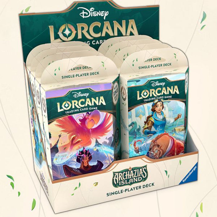 Disney Lorcana TCG: Archazia's Island Starter Deck (Belle & Beast)-Hobbykort