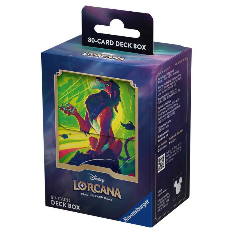 Disney Lorcana TCG: Azurite Sea Deck Box - Scar-Hobbykort