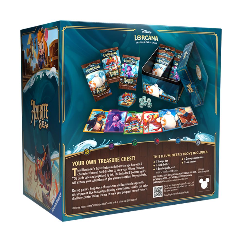 Disney Lorcana TCG: Azurite Sea Illumineers Trove-Hobbykort