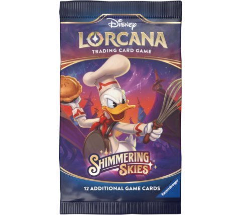 Disney Lorcana TCG: Shimmering Skies Booster Pack-Hobbykort