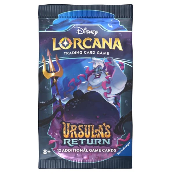 Disney Lorcana TCG: Ursula's Return Booster Pack-Hobbykort