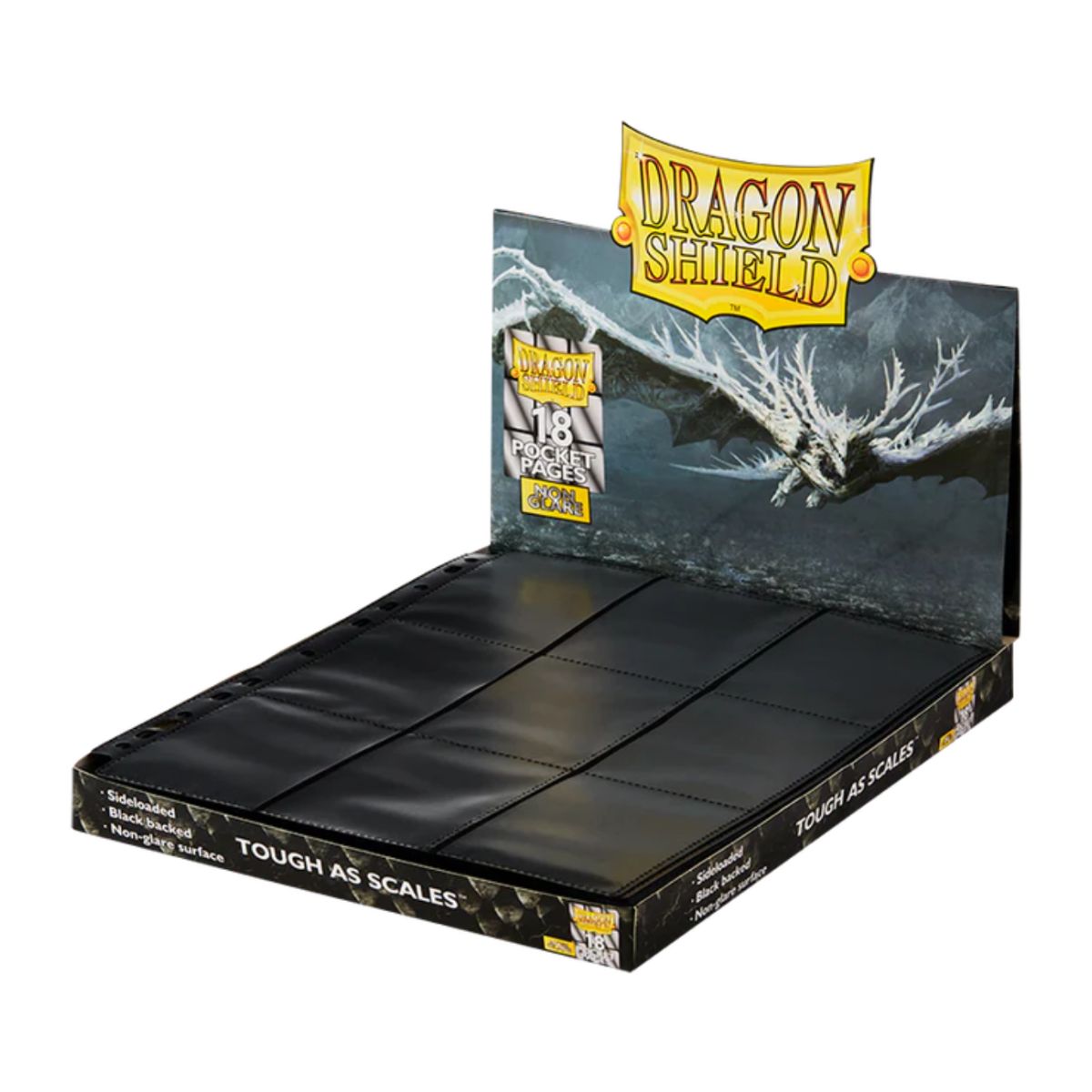 Dragon Shield 18 - pocket Side Loading Non - Glare (25st) - Hobbykort