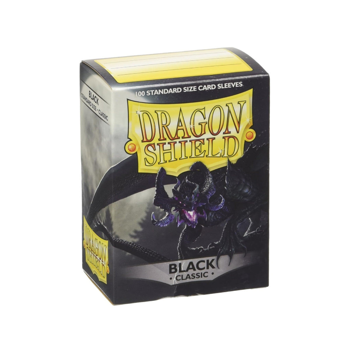 Dragon Shield Card Sleeves - Black Classic 100st (Standard)-Hobbykort