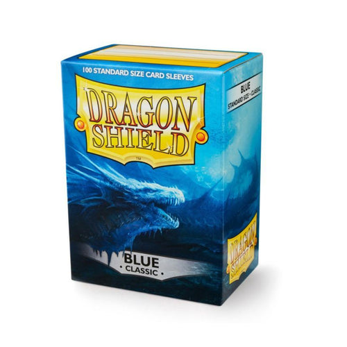 Dragon Shield Card Sleeves - Blue (Standard)-Hobbykort